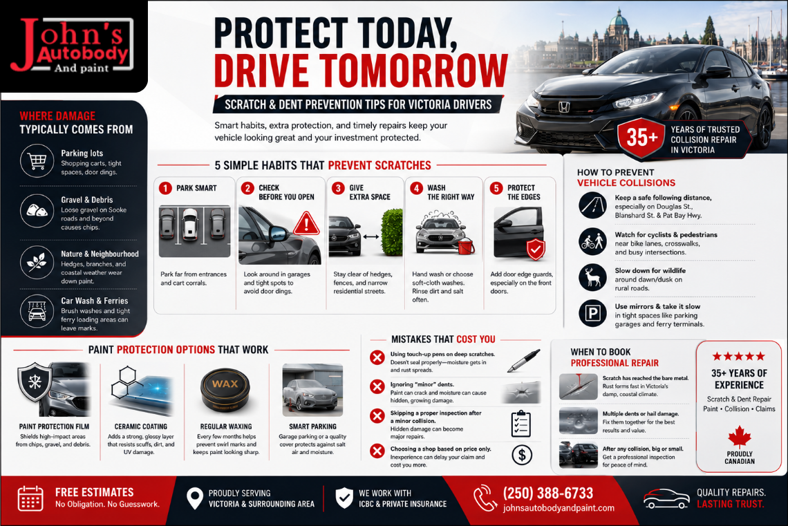 How to prevent scratches and dents in Victoria