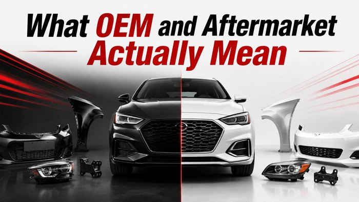 What OEM and aftermarket actually mean for auto parts